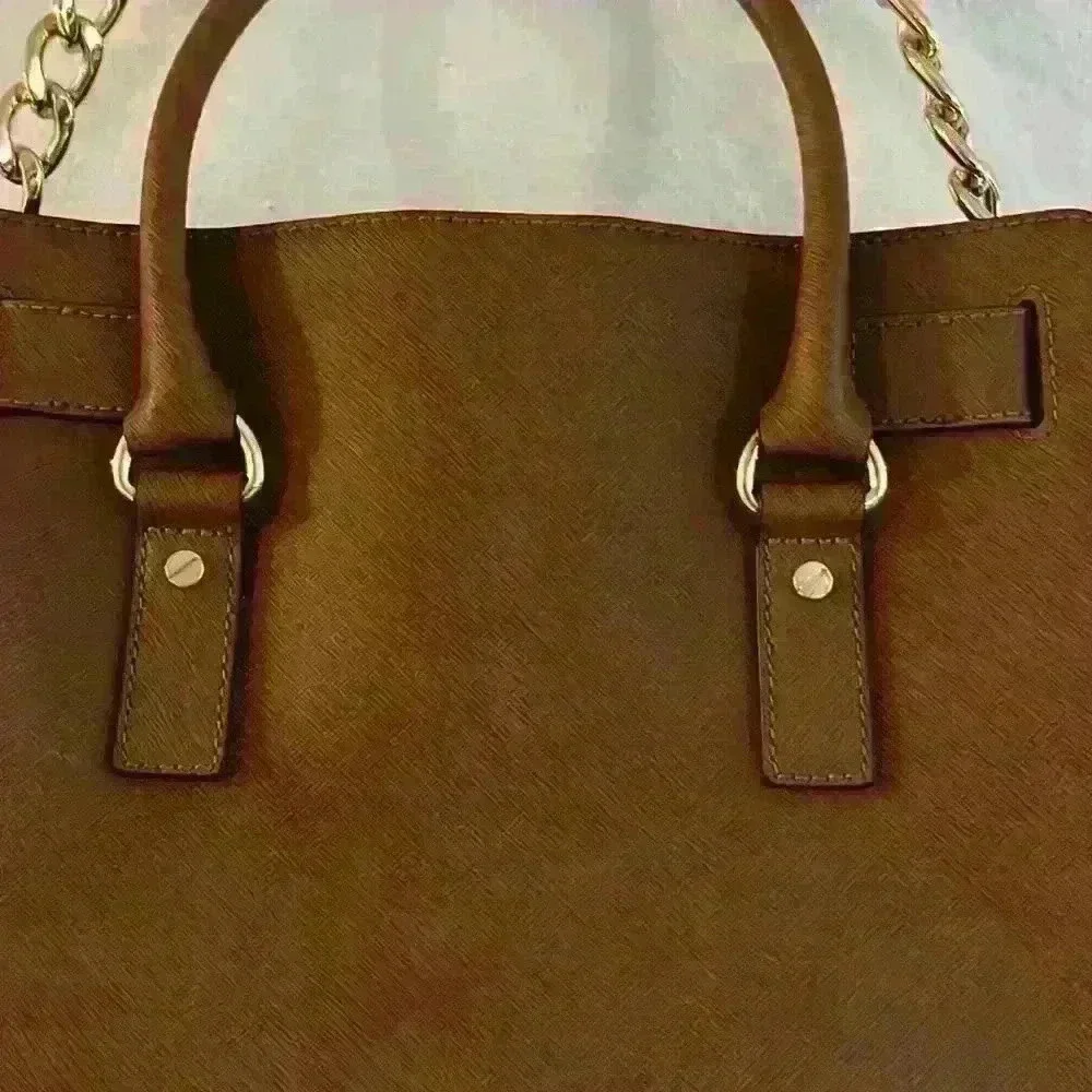 Michael Kors Hamilton Satchel W/ Lock & Key